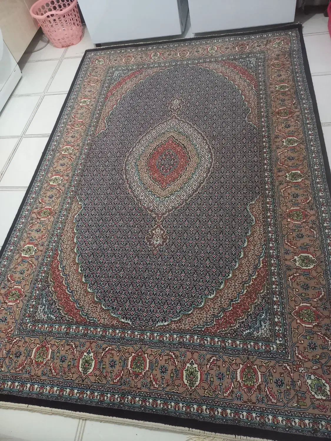 دوعددفرش مدل ماهی وفرش ترکیه|فرش|ارومیه, |دیوار