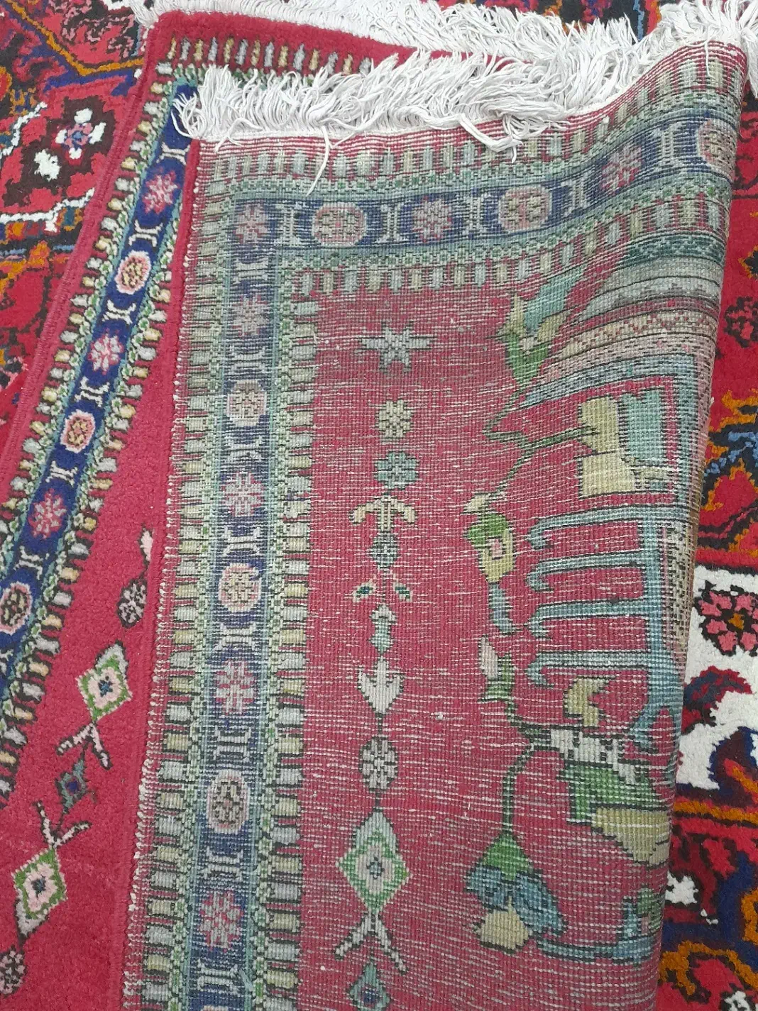 فرش کناره دستبافت|فرش|مرند, |دیوار