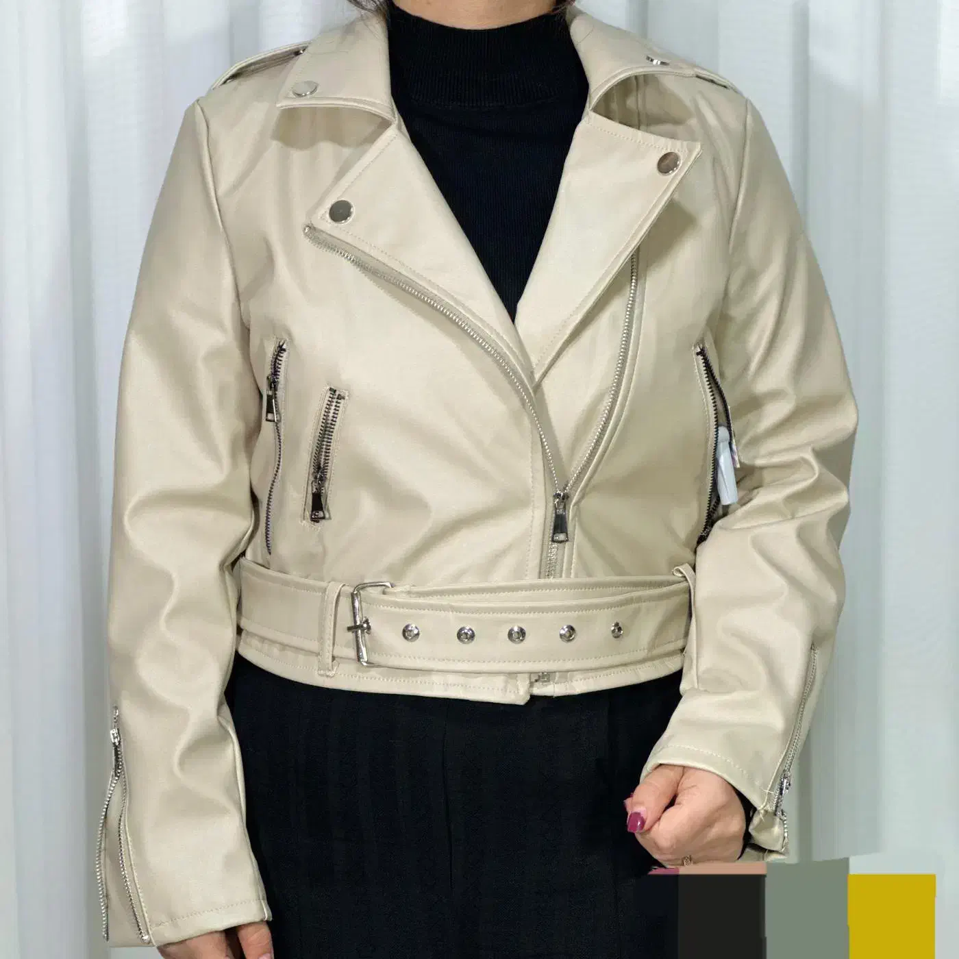 کت چرم زنانه|لباس|گنبد کاووس, |دیوار