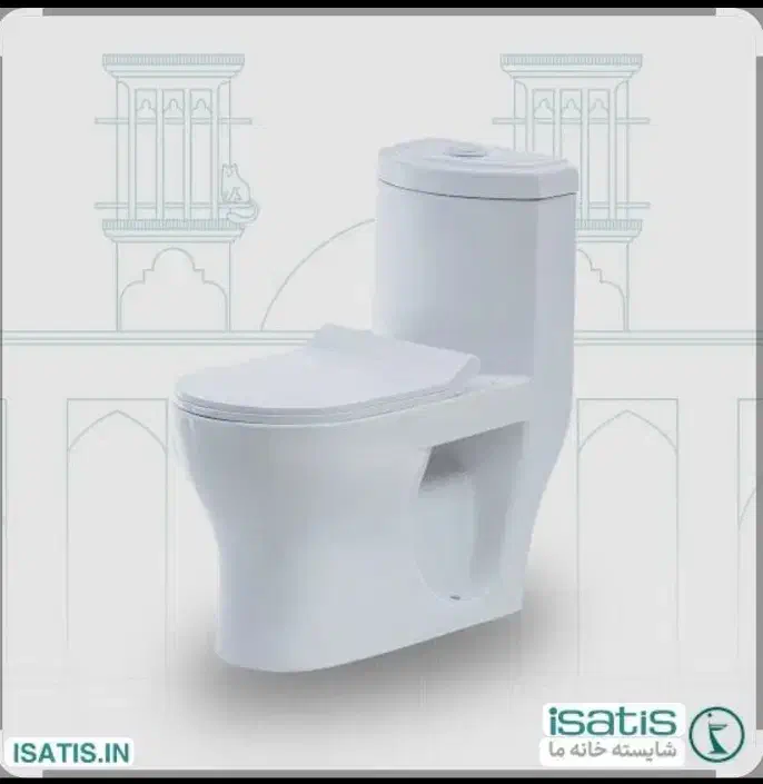 توالت فرنگی ایساتیس مدل کالاتیا گریدAچشنواره فروش|لوازم سرویس بهداشتی|شاهین‌شهر, خانه کارگر|دیوار
