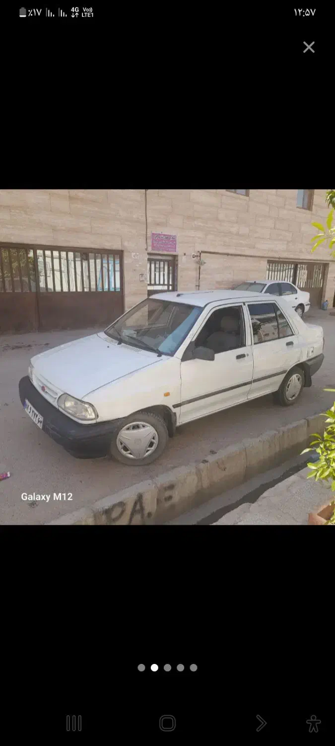 پراید۹۵سفید|خودرو سواری و وانت|شیراز, کوشک میدان|دیوار