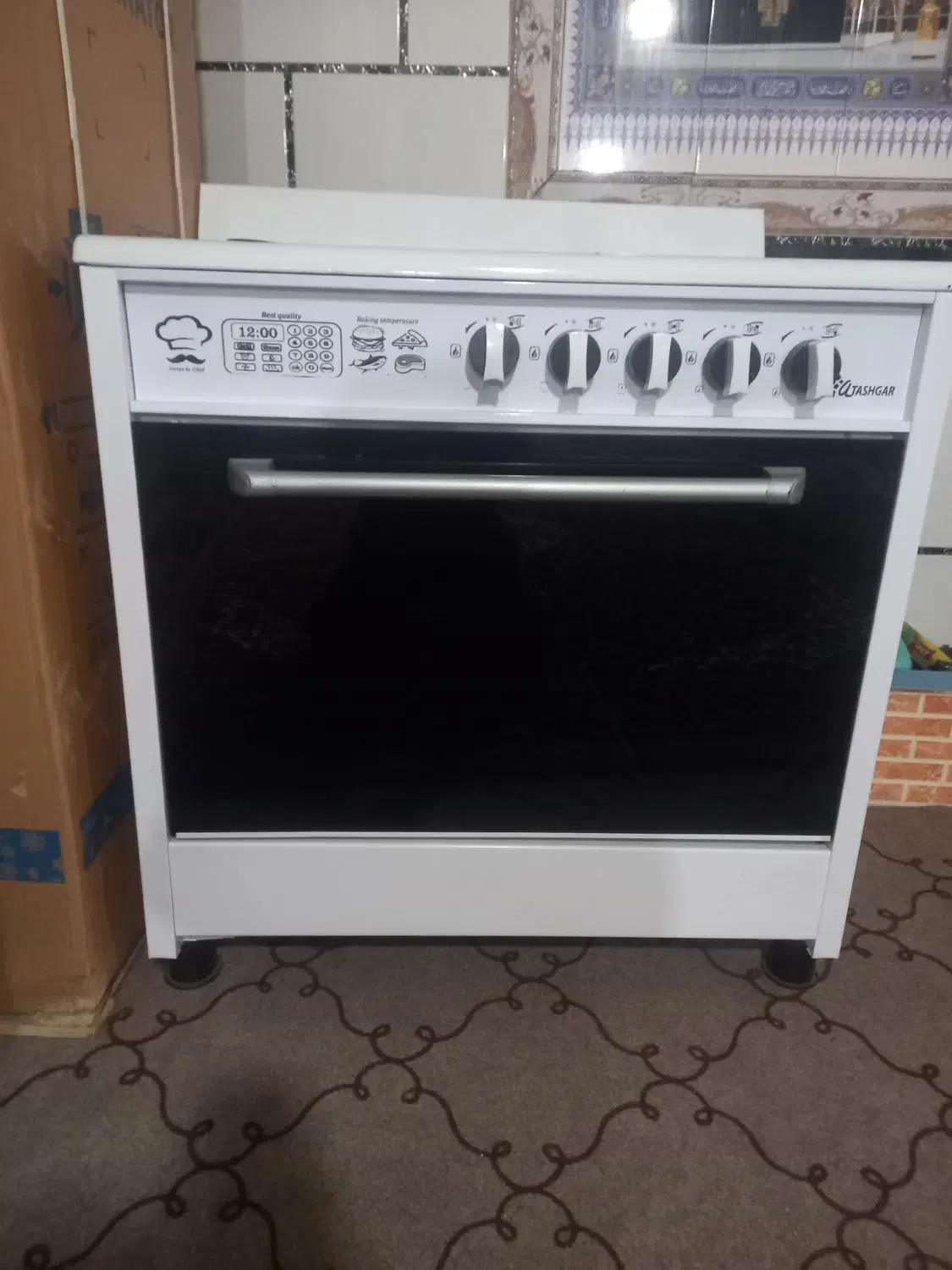 یک عدد گاز پنج شعله مدل آتشگر به فروش میرسد|اجاق گاز و لوازم برقی پختوپز|یاسوج, |دیوار