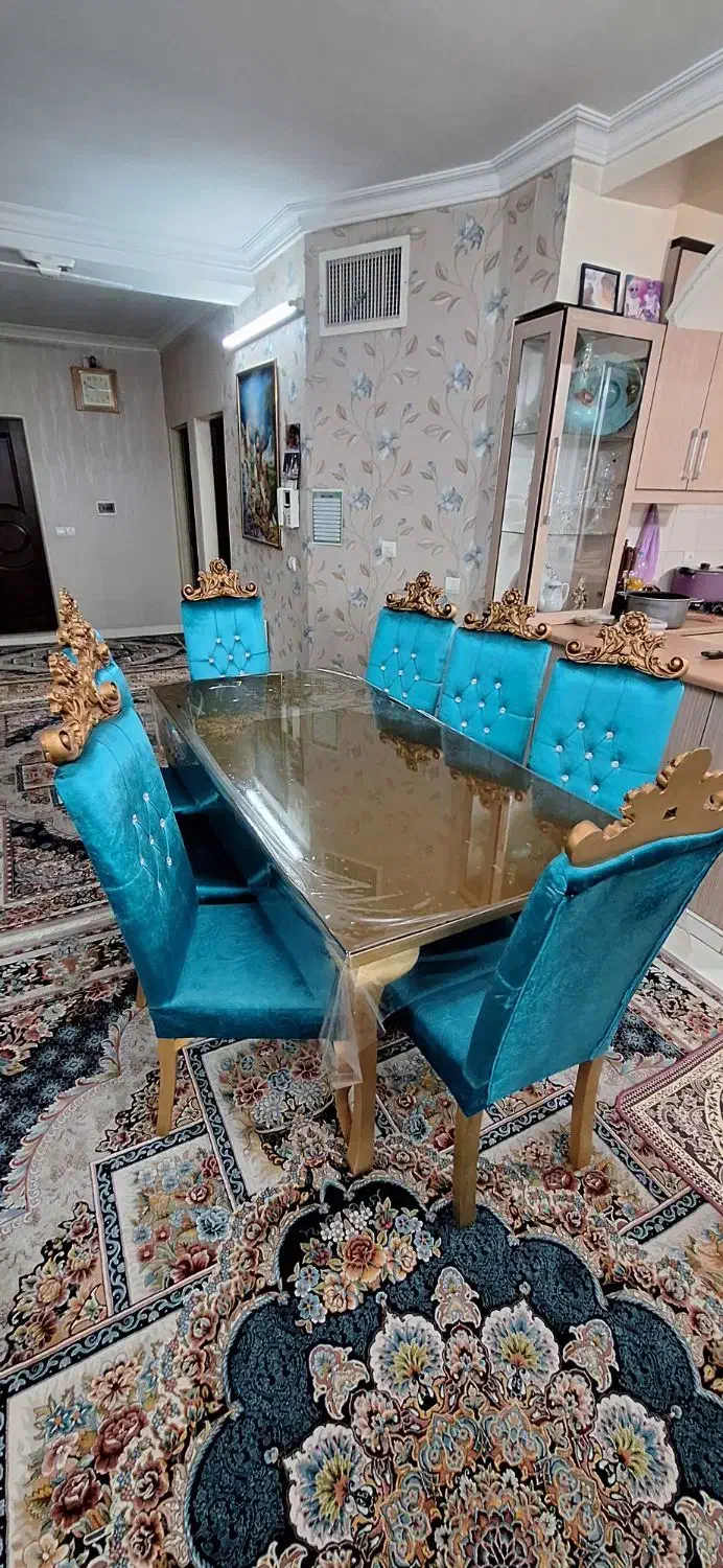 میزناهار خوری ۸ نفره|میز و صندلی غذاخوری|ری, فیروزآبادی|دیوار