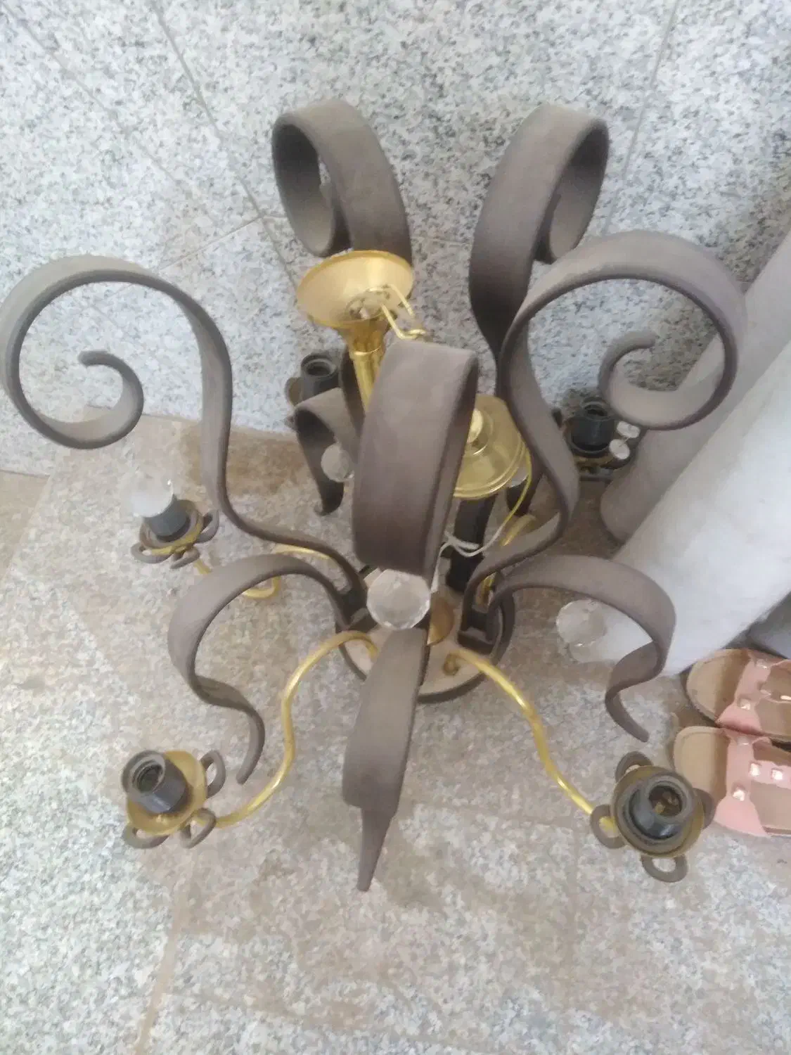 لوستر|لوستر و چراغ آویز|یزد, |دیوار