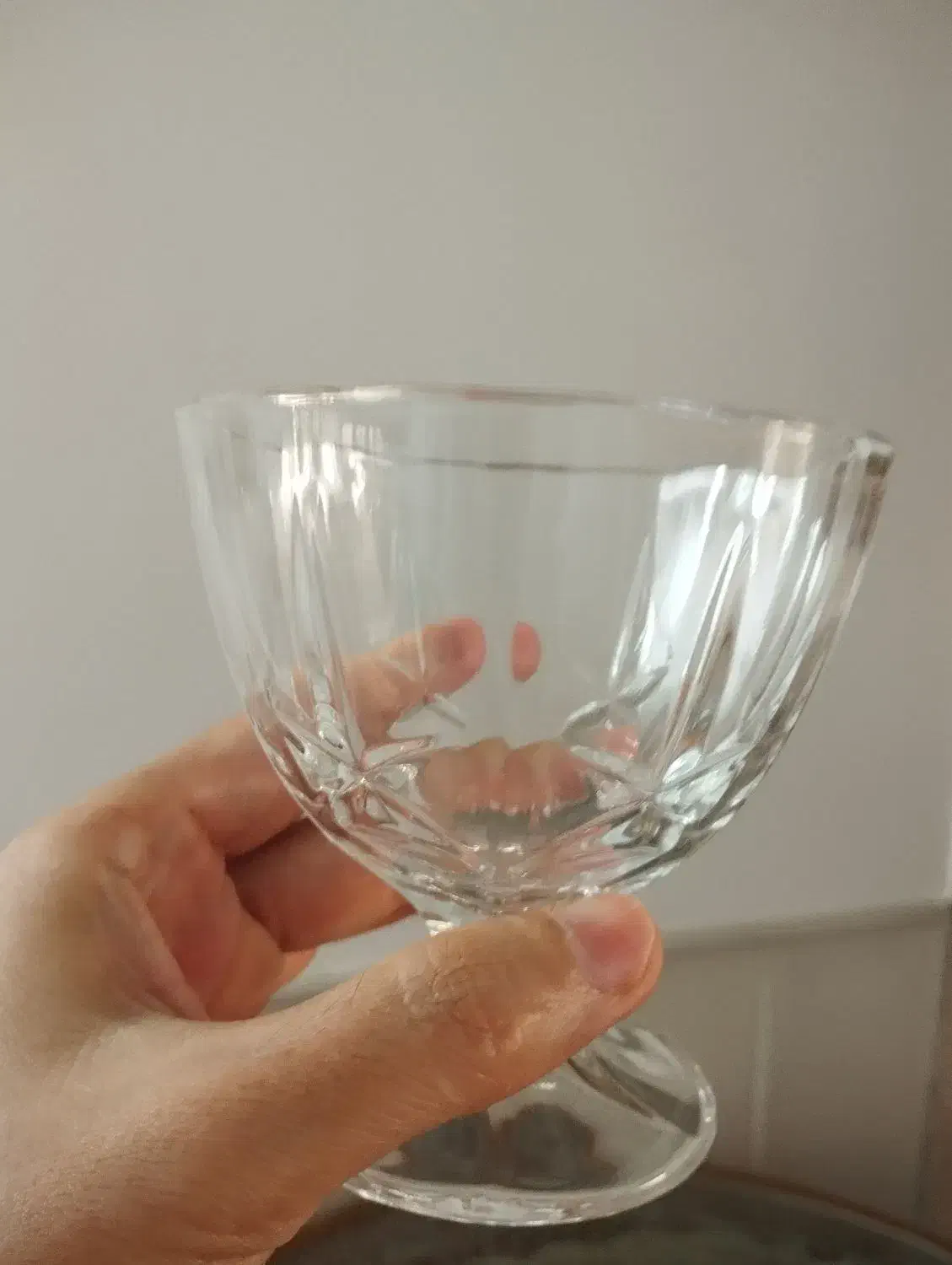 سس خوری ، بستنی خوری،لیوان و نمکدون فرانسه|ظروف سرو و پذیرایی|قم, باجک یک|دیوار