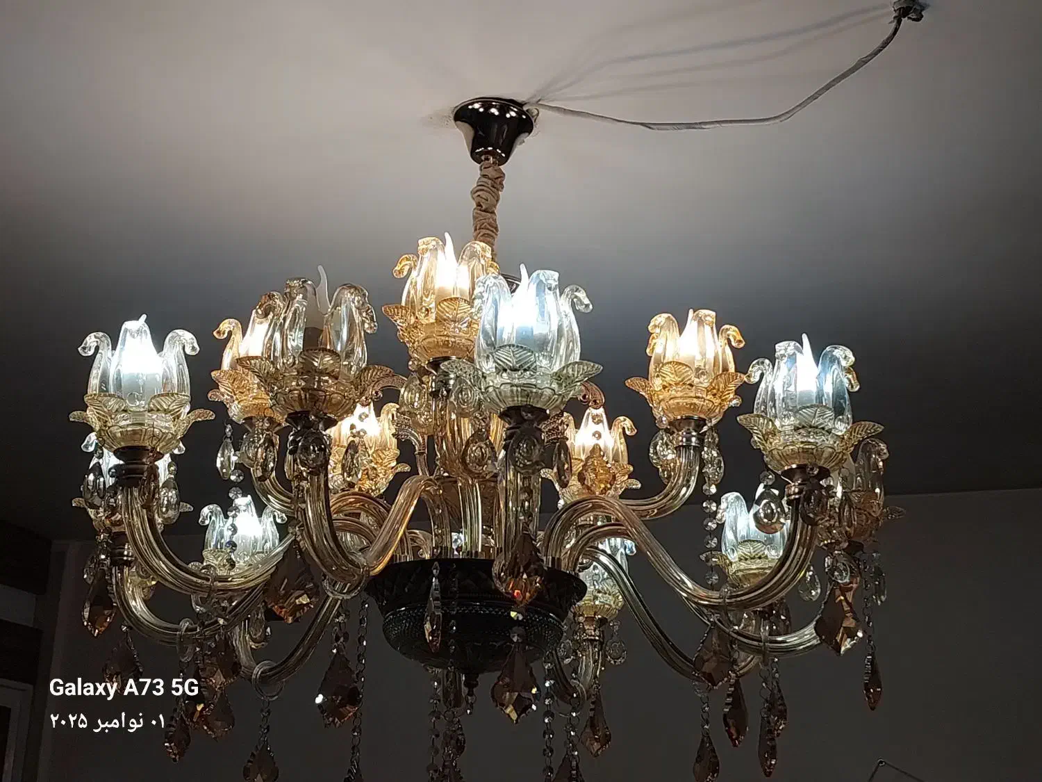 لوستر|لوستر و چراغ آویز|بستان آباد, |دیوار