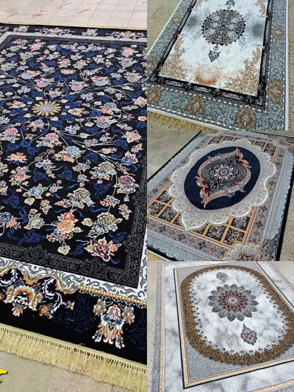 فرش۱۲و۹و۶و۴متری آکبند۷۰۰شانه نو در۲۷۰مدل|فرش|قزوین, |دیوار