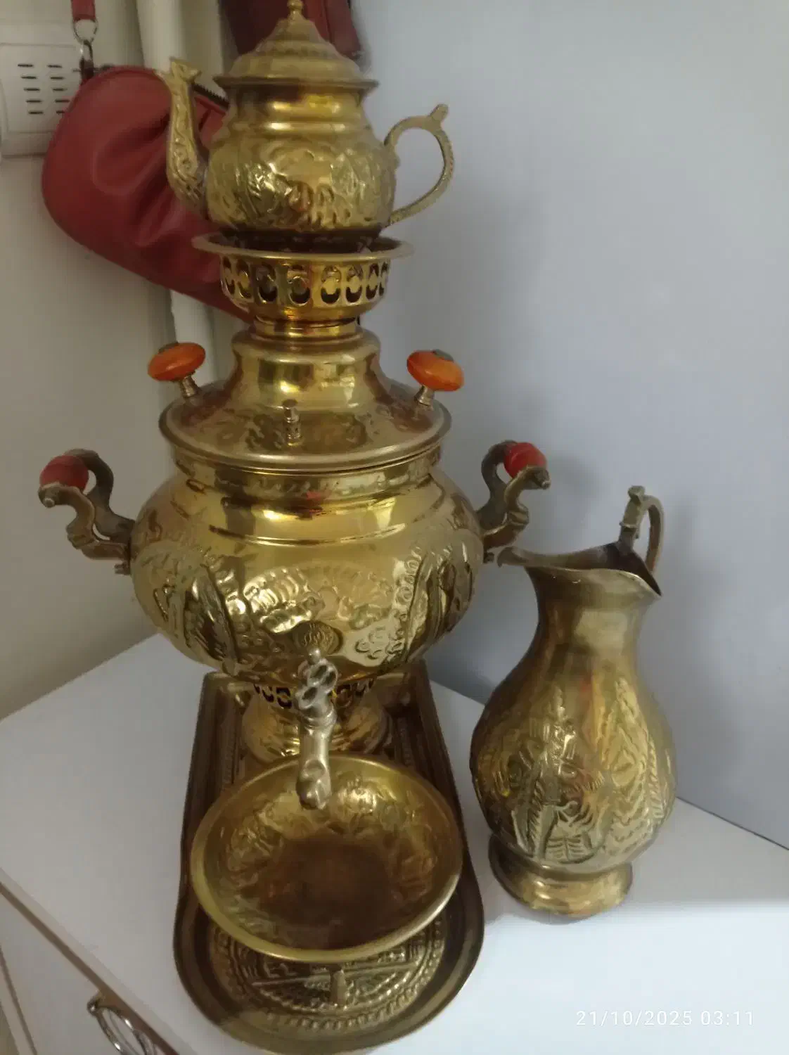 سماور زغالی|کلکسیون اشیاء عتیقه|چهاردانگه (تهران), |دیوار