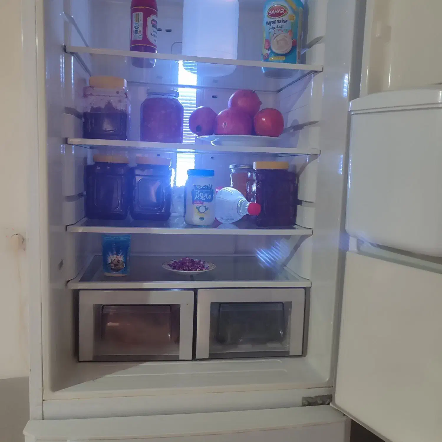 یخچال الکترو استیل ۱۲ملیون|یخچال و فریزر|کنگاور, |دیوار