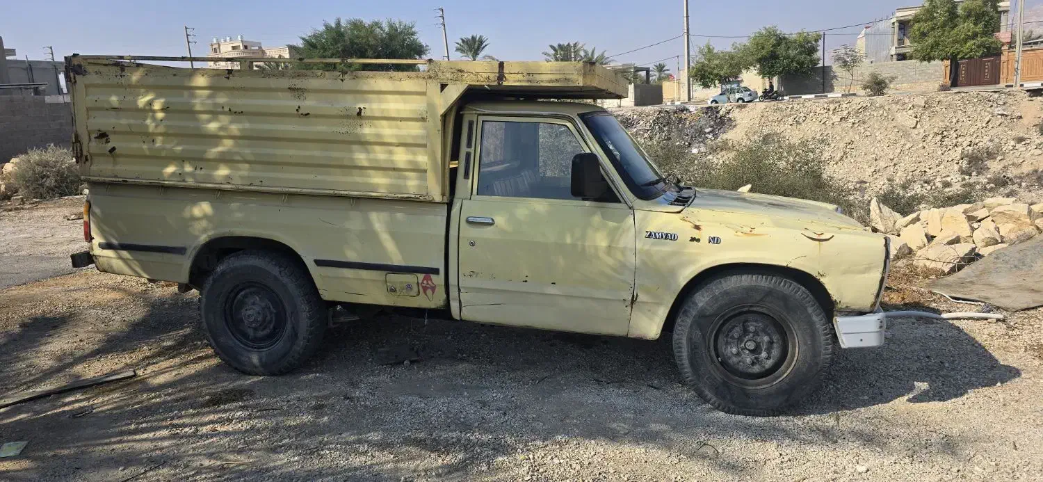 فروش یکدستگاه وانت نیسان زامیاد دیزل مدل 1389|خودرو سواری و وانت|جم, |دیوار