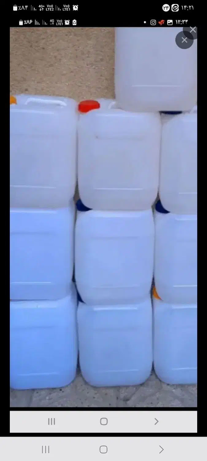 دبه ۲۰ لیتری در حد نو|ظروف نگهدارنده، پلاستیکی، یک‌بارمصرف|رباط‌کریم, رباط‌کریم|دیوار