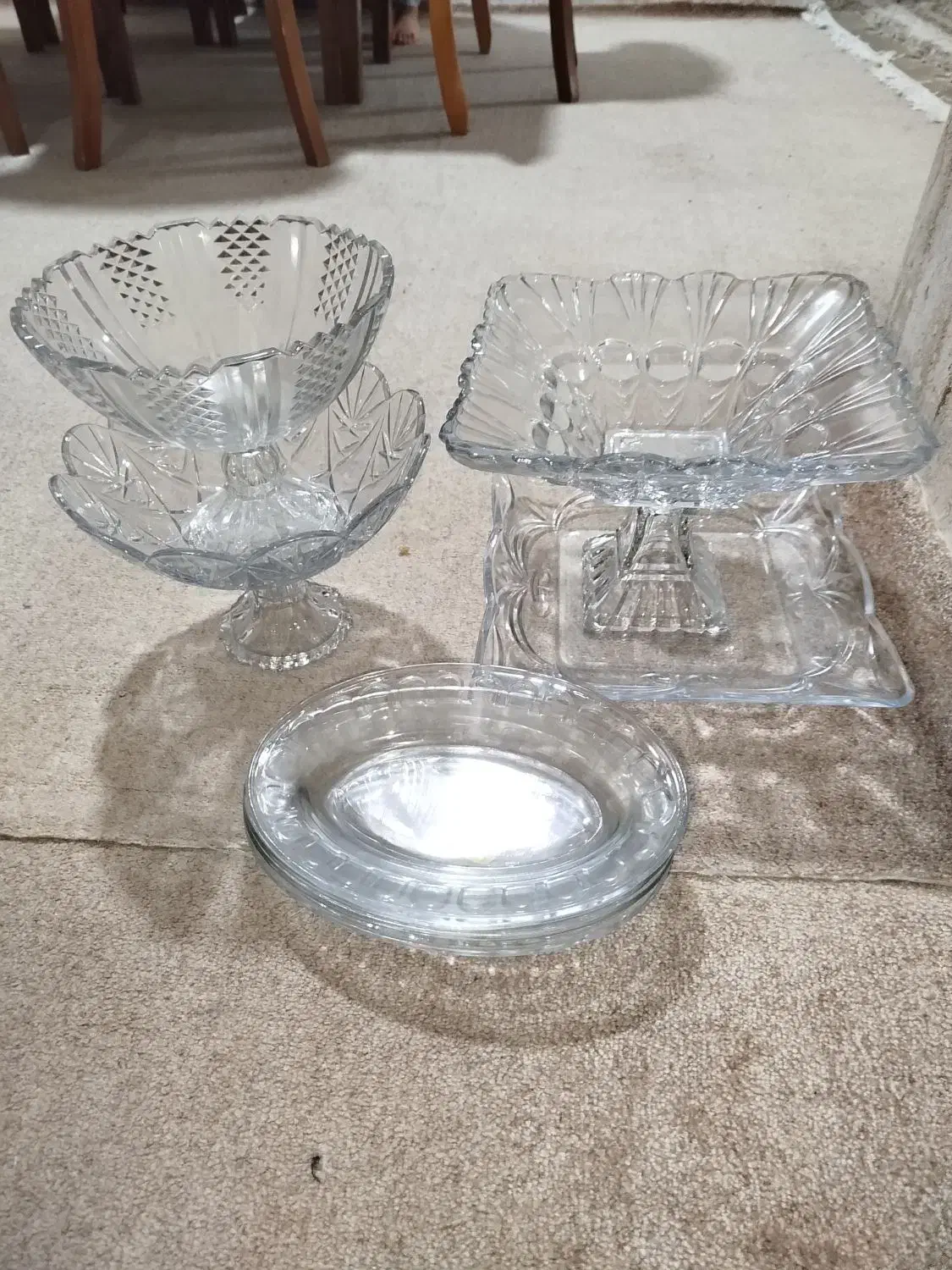 ظروف میوه خوری و قنادی خوری|ظروف سرو و پذیرایی|بندر کنگان, |دیوار