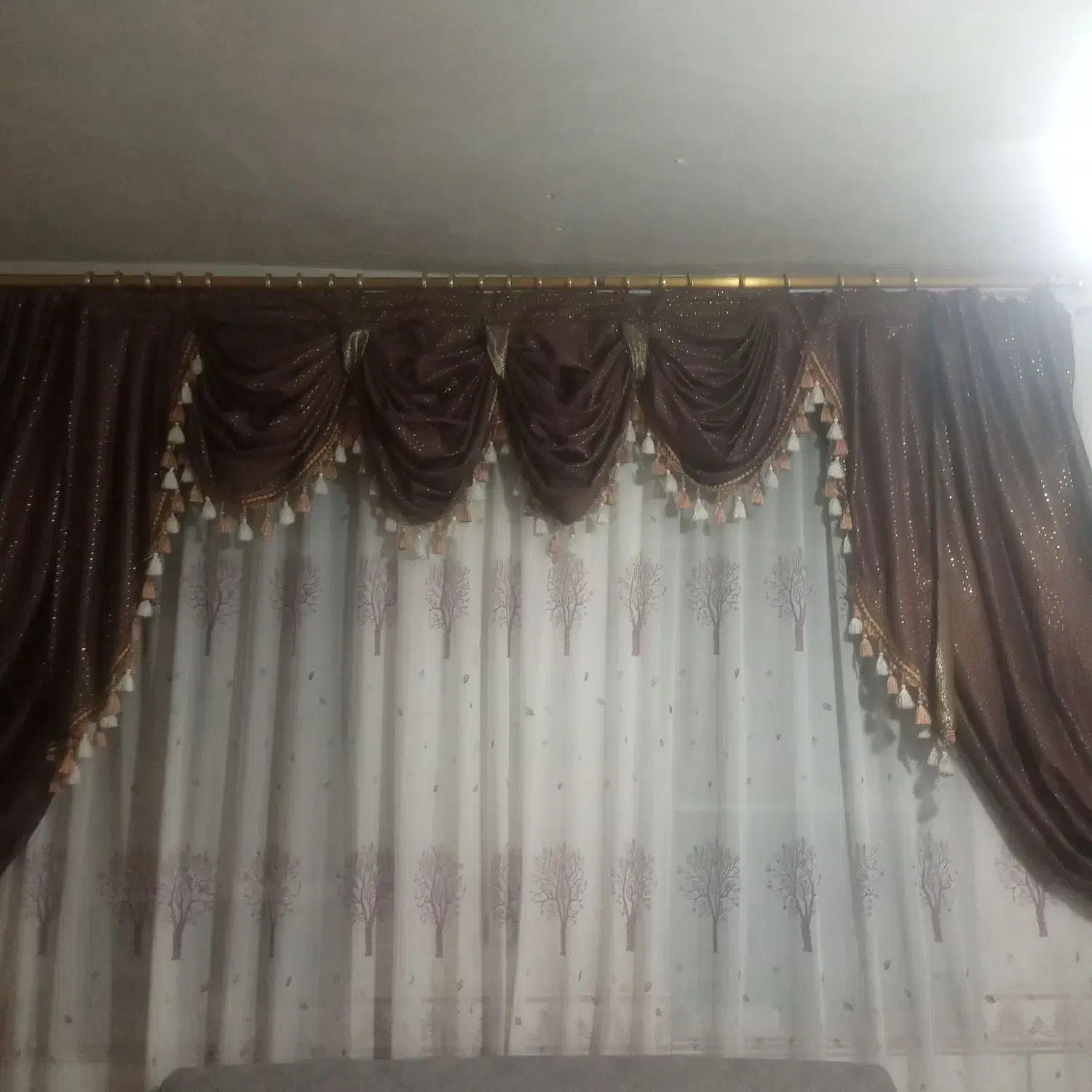 پرده پذیرایی|پرده، رانر، رومیزی|دهدشت, |دیوار