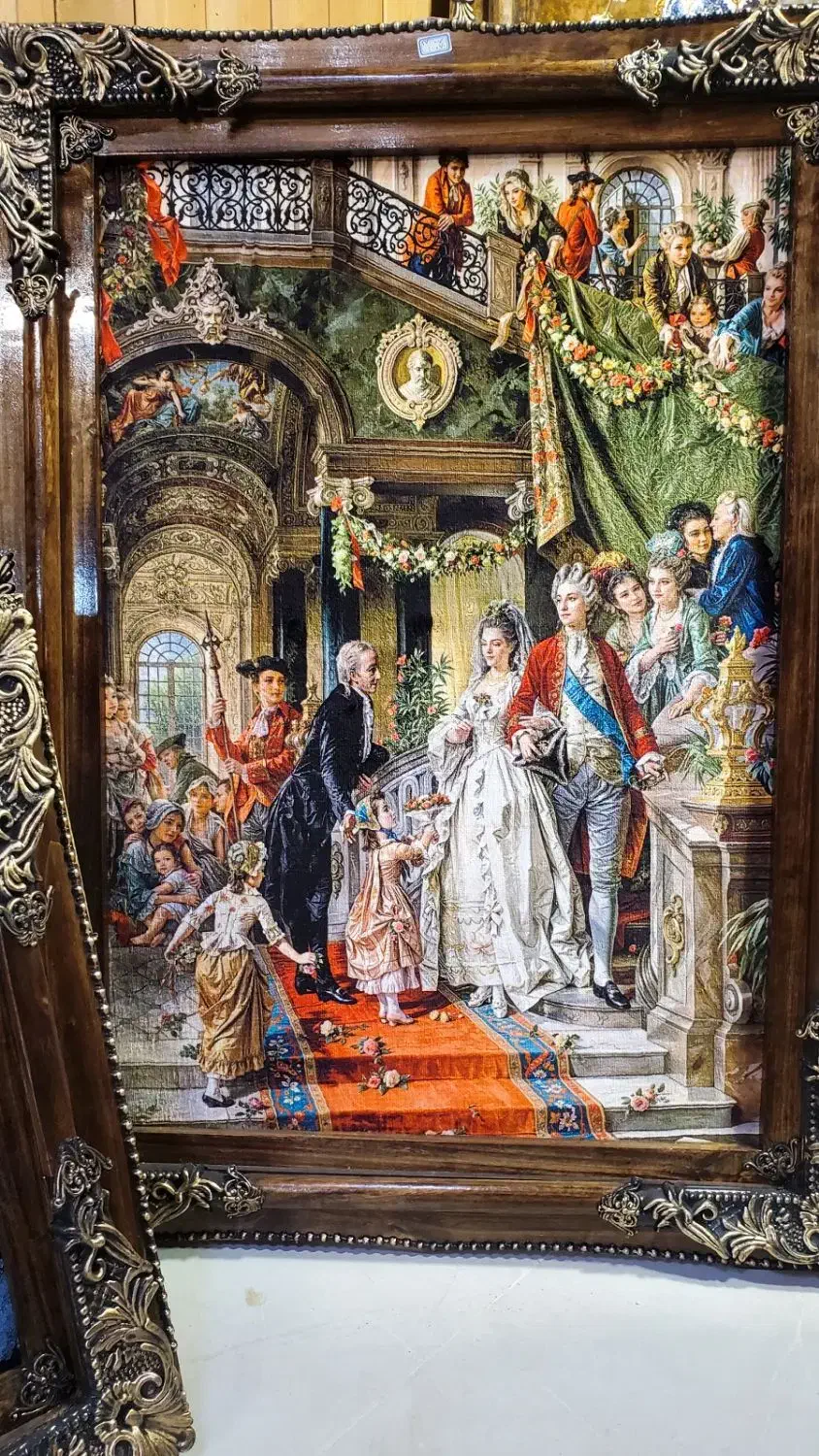 فروش عمده و خرده تابلوهای فرش ماشینی دستباف گونه|تابلو فرش|تبریز, |دیوار