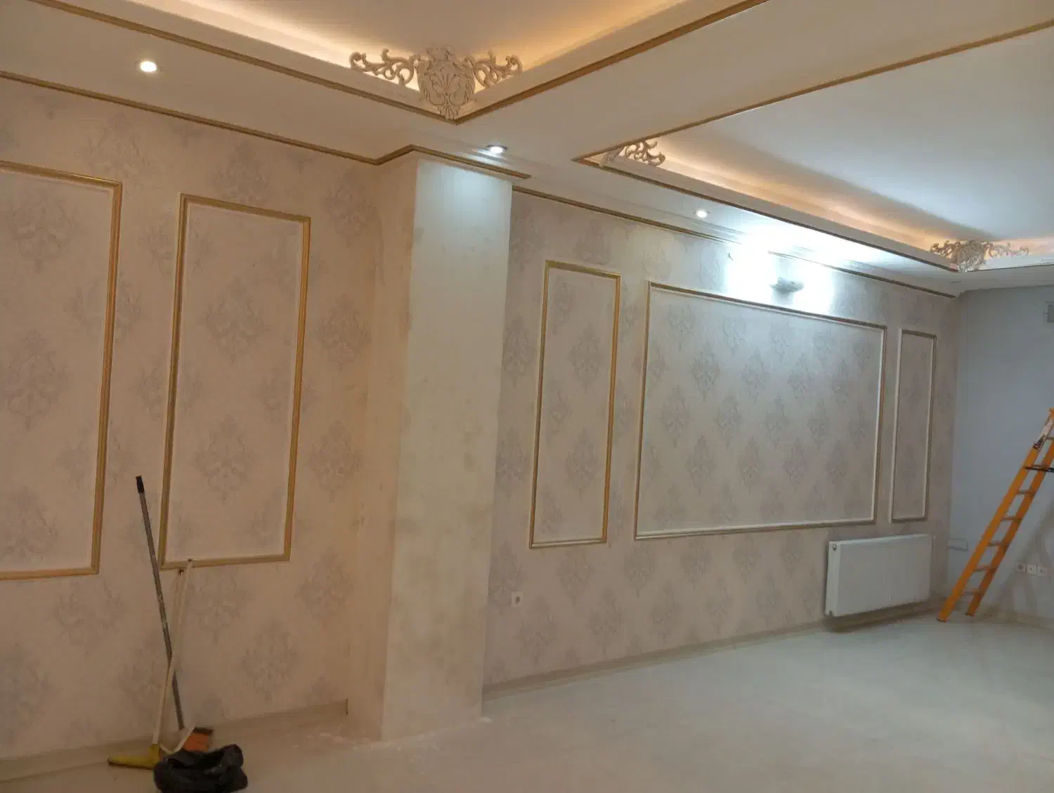 نقاشی ساختمان نصب کاغذ دیواری|خدمات پیشه و مهارت|نیشابور, شهرک ولیعصر|دیوار