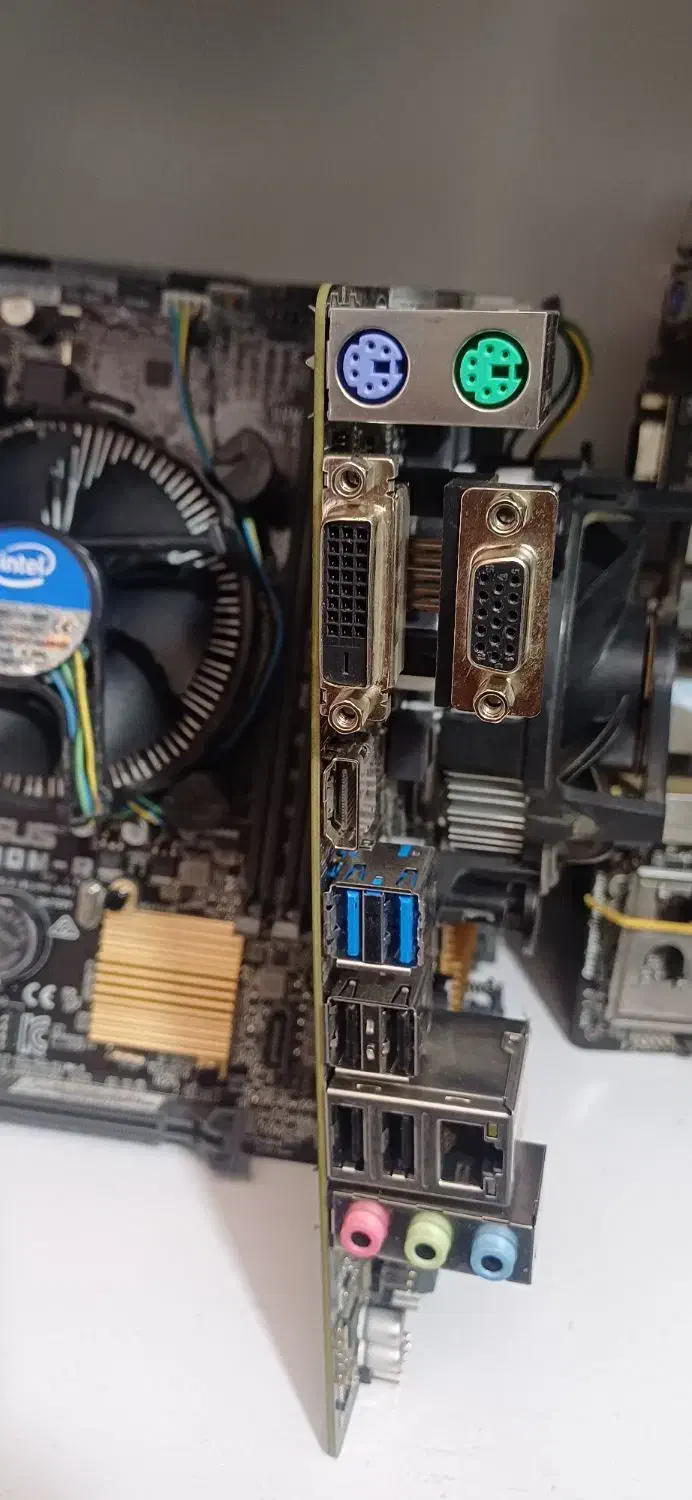 مادربرد cpu i5 6500|قطعات و لوازم جانبی رایانه|شیراز, شهرک پرواز|دیوار