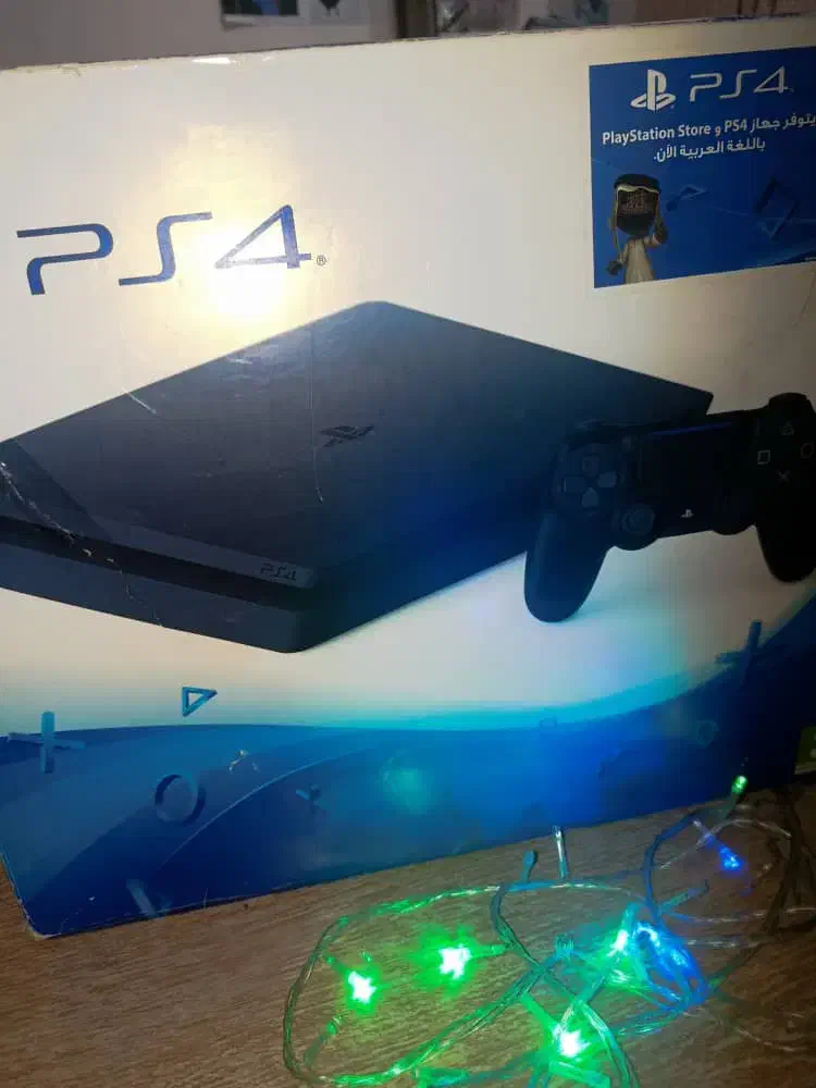 ps4 slim 1tb با اشتراک پلی استیشن پلاس|کنسول، بازی ویدئویی و آنلاین|مبارکه, |دیوار