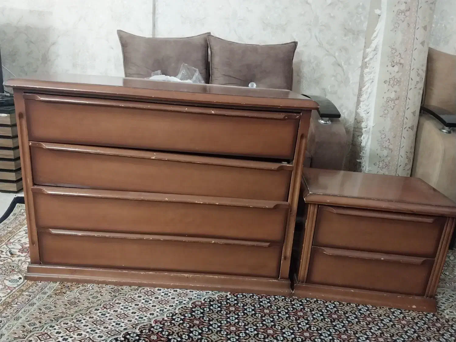 میز دراور  آینه  عسلی|جاکفشی، کمد، دراور|اردبیل, |دیوار