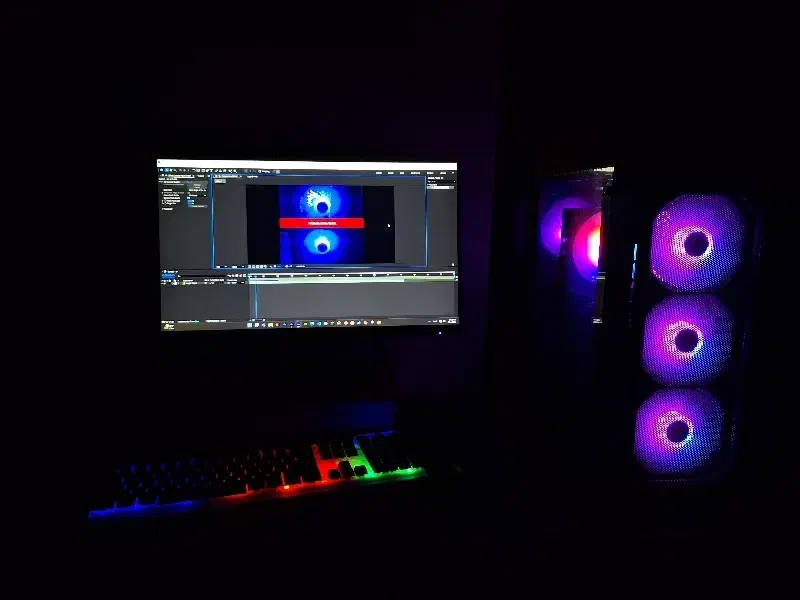سیستم گیمینگ‌ نسل ۱۳با مانیتور  4060ti 16gb|رایانه رومیزی|شیراز, آبیاری|دیوار