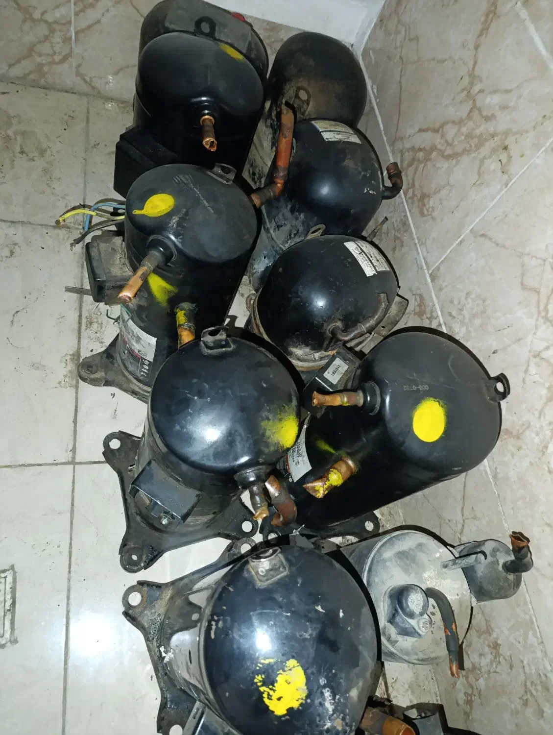 فروش و تعویض کمپرسور 36/48/60 هزار اسکرول استوک|کولر گازی و فنکوئل|بندرعباس, |دیوار