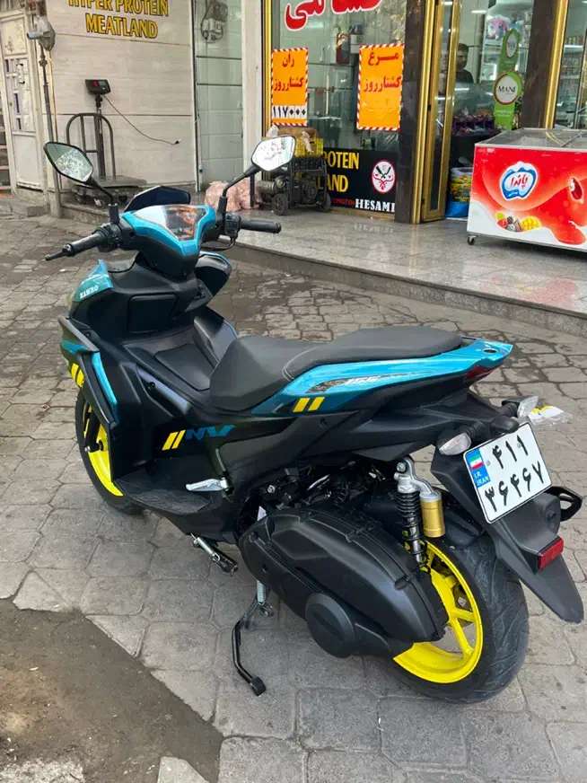 موتور ایروکس همرو ۱۵۰ در حد صفر|موتورسیکلت|مراغه, |دیوار