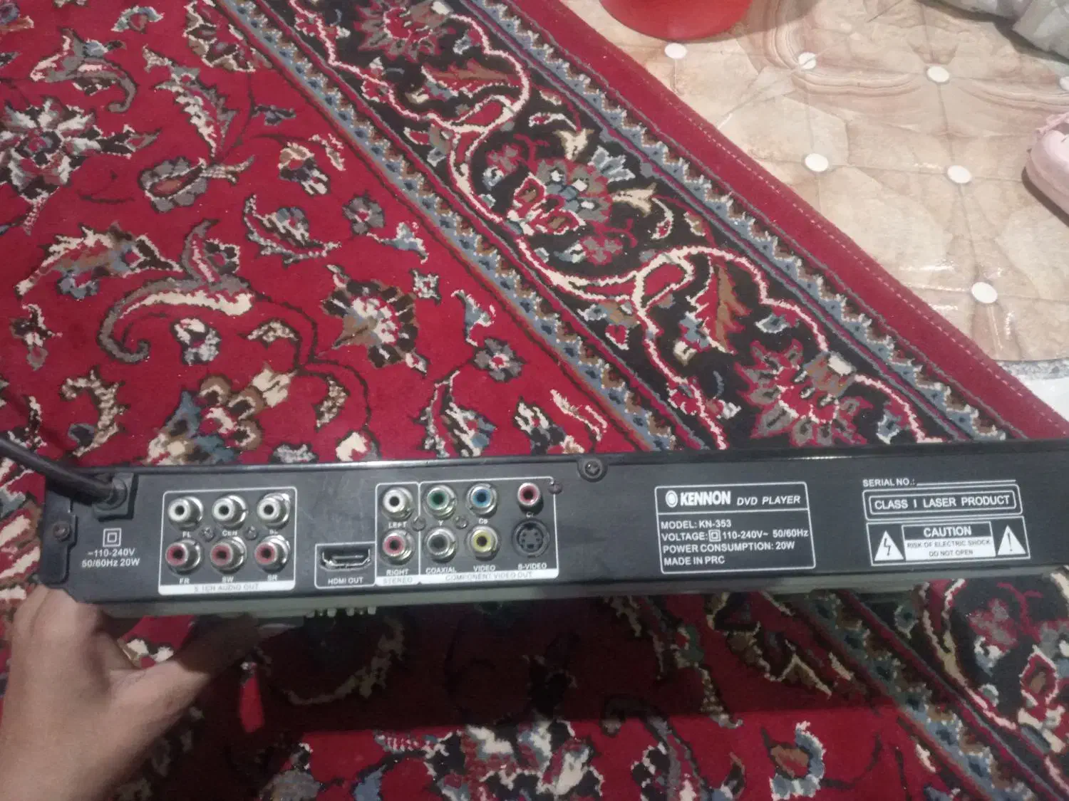 دستگاه دی وی دی سالم سالم هستش|پخش‌کننده DVD و ویدیو|تهران, زنجان جنوبی|دیوار