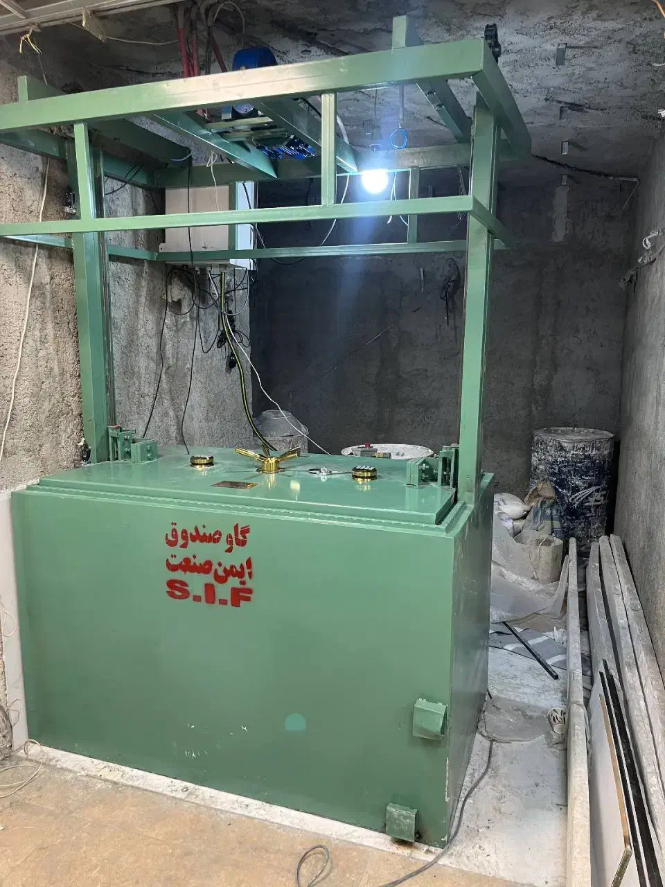 گاوصندوق آسانسوری.سیستم مه پاش.ضمانت نامه کتبی|ابزارآلات|کرمانشاه, |دیوار