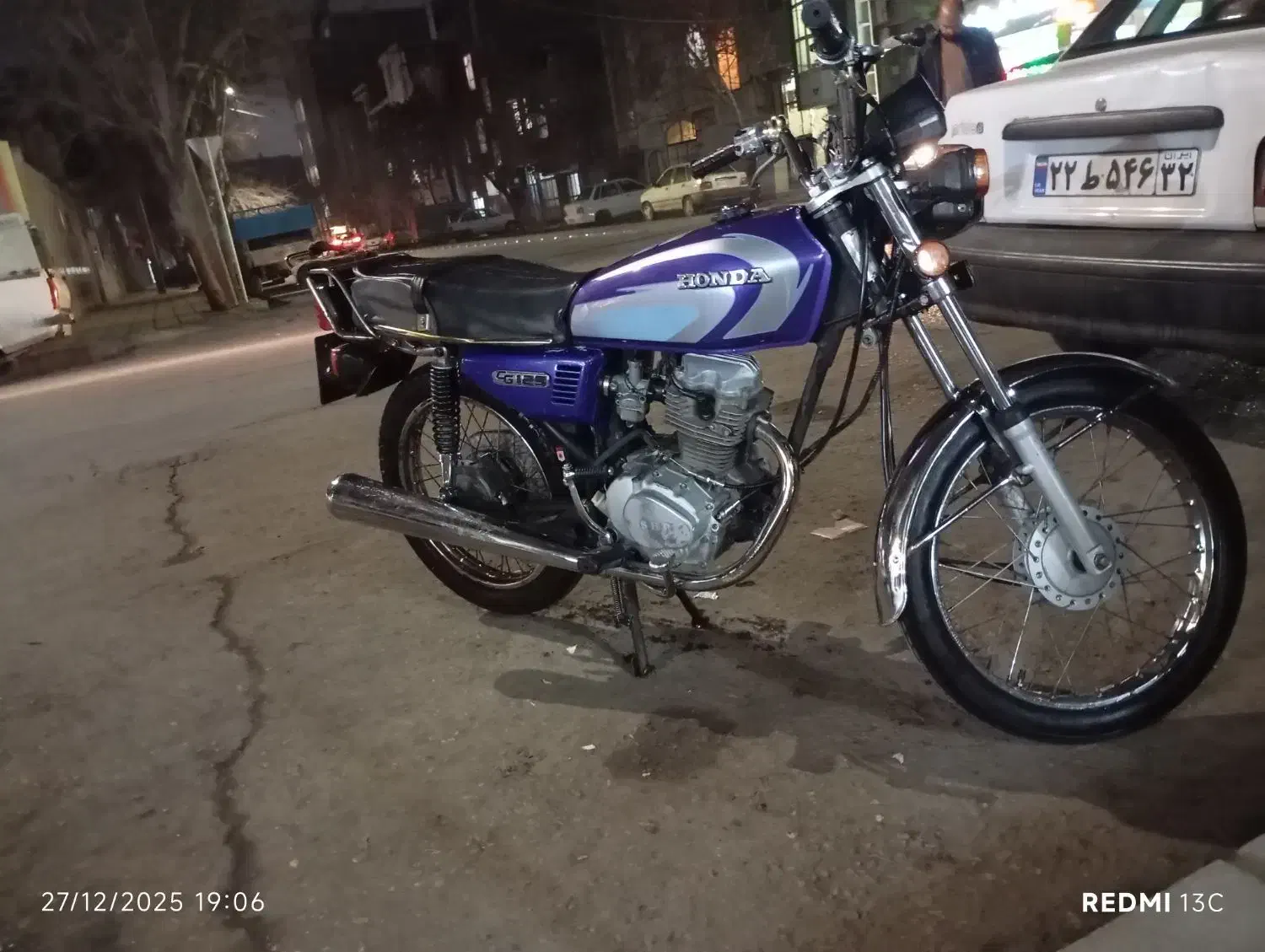 هندا ۱۲۵|موتورسیکلت|مشهد, رسالت|دیوار