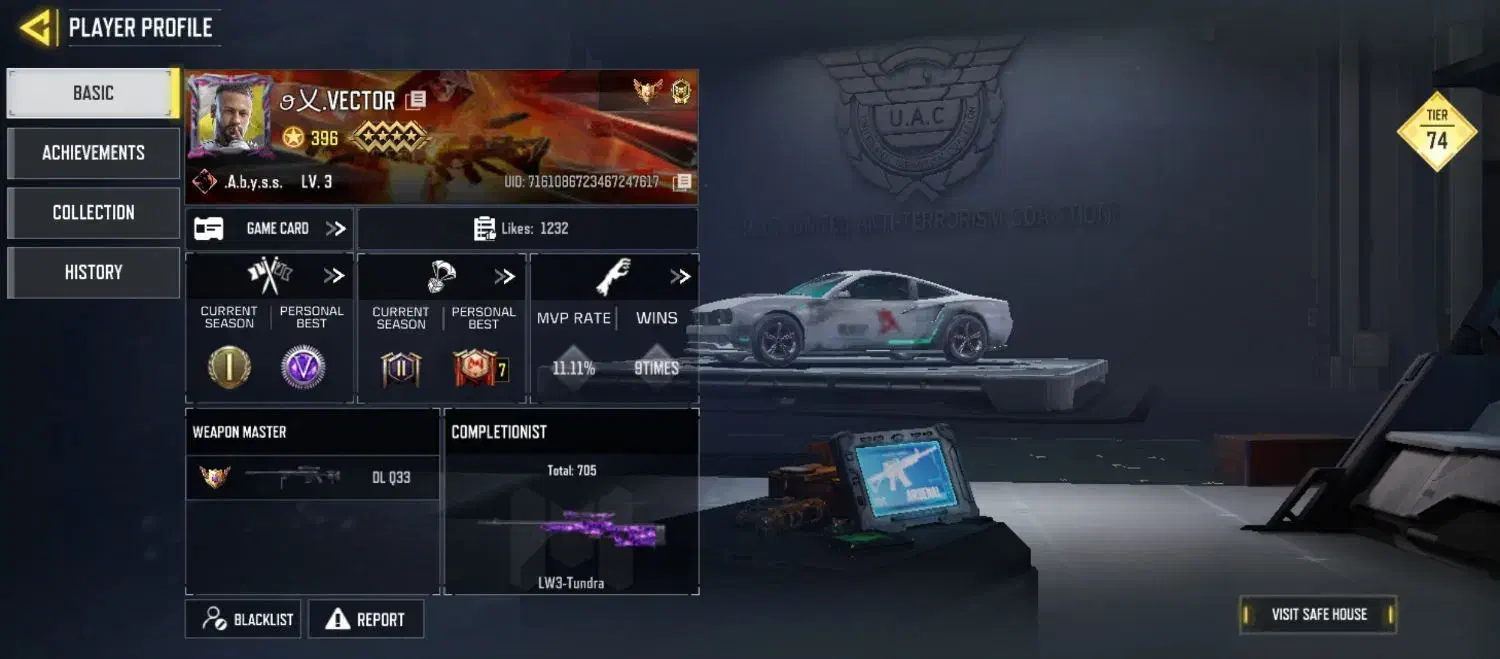 اکانت کالاف طاق|کنسول، بازی ویدئویی و آنلاین|همدان, |دیوار