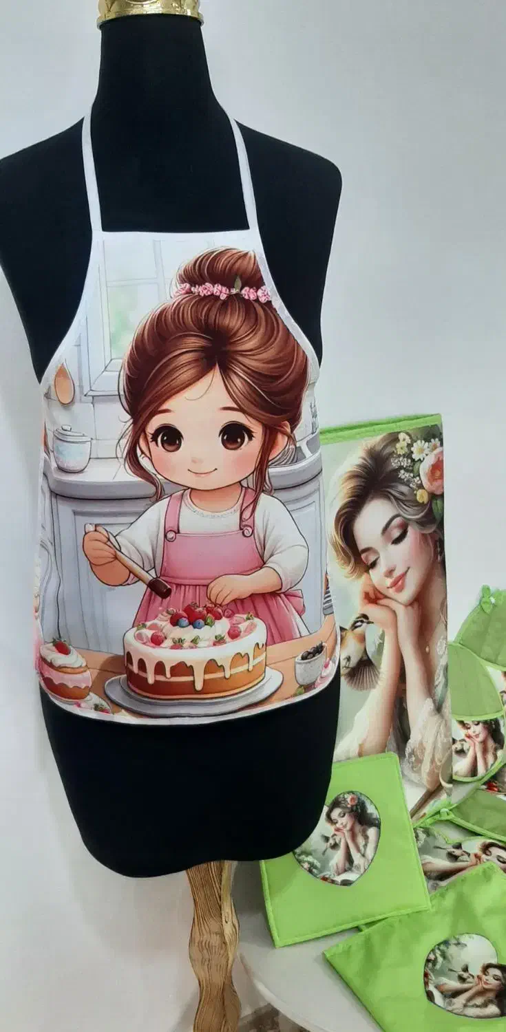 شیک ترین پیشبند|سفره، حوله، دستمال آشپزخانه|ملکان, |دیوار