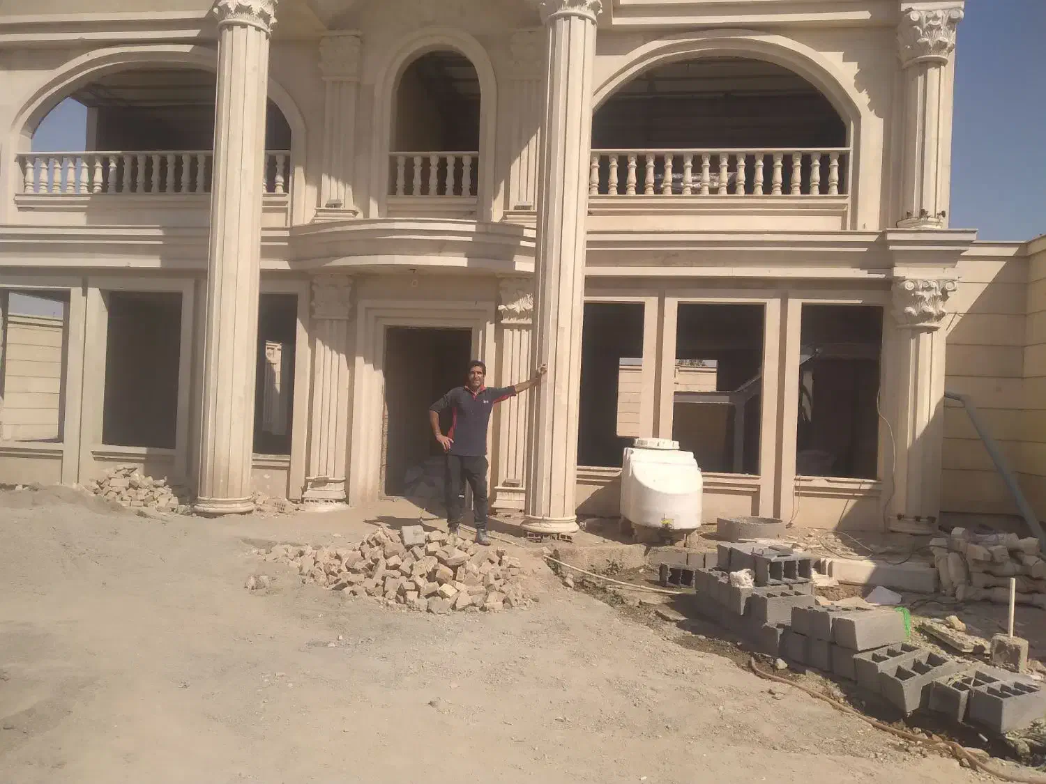 سنگ کاری ساختمان|خدمات پیشه و مهارت|پاکدشت, پاکدشت (مامازند)|دیوار