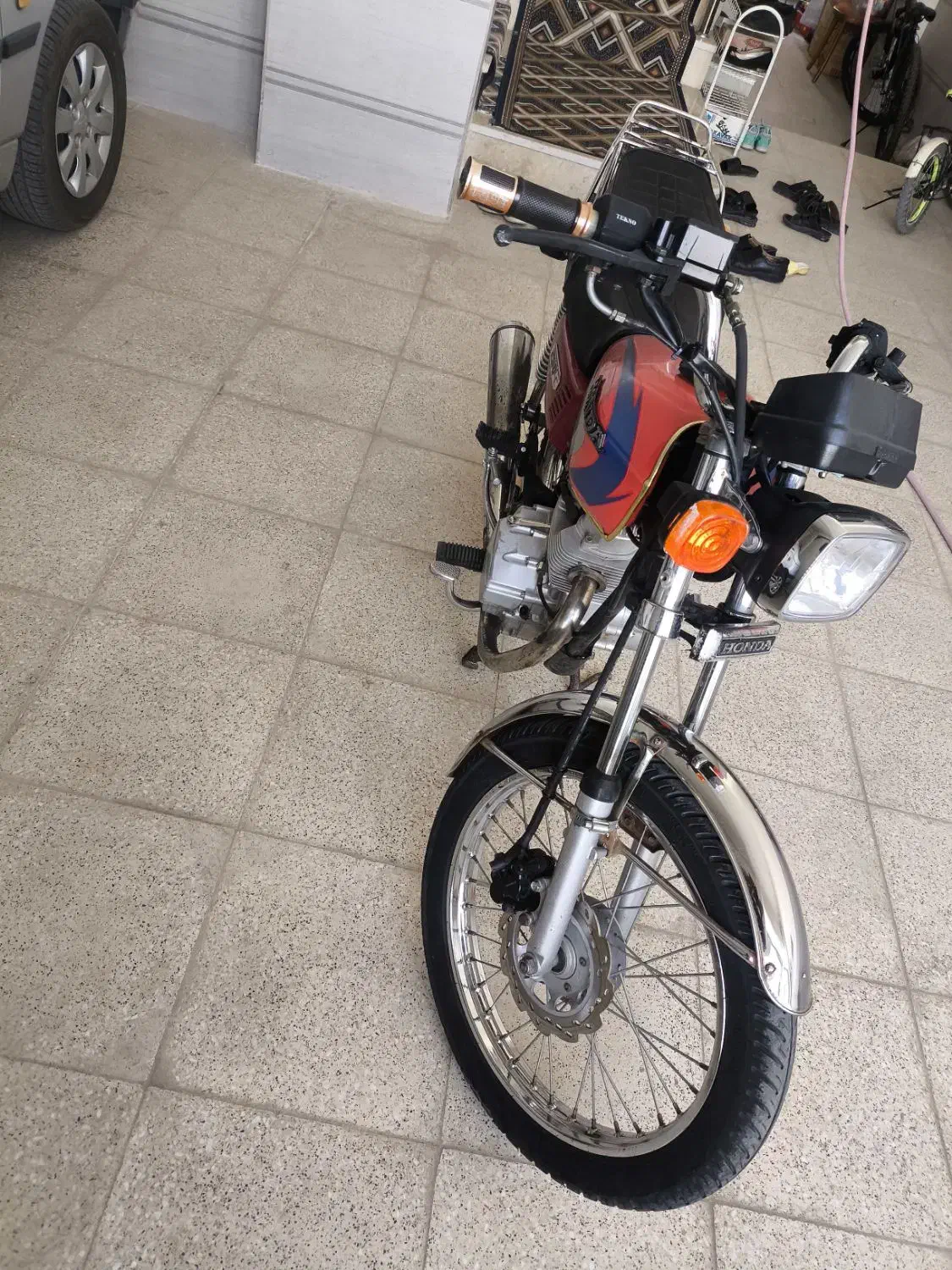 موتور سیکلت 150وحشی پلاک ملی مدل 95|موتورسیکلت|سلطانیه, |دیوار