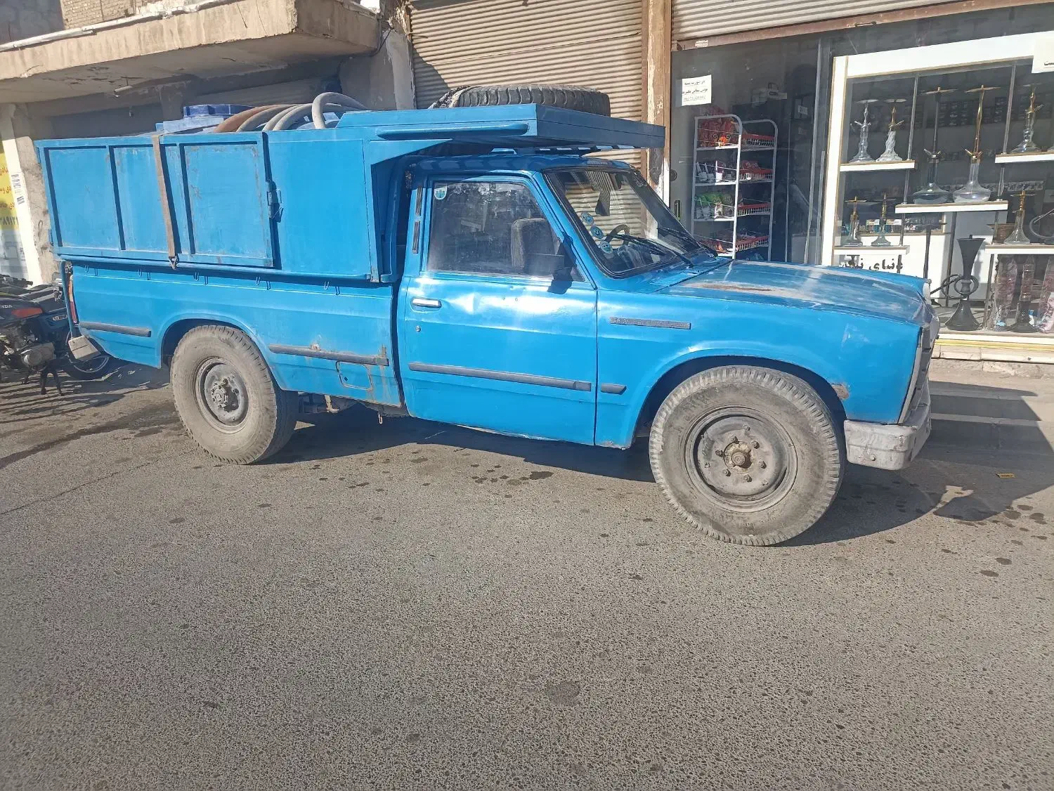 نیسان وانت مدل 82دوگانه ال پی جی تناژبالا|خودرو سواری و وانت|رباط‌کریم, شترخوار|دیوار