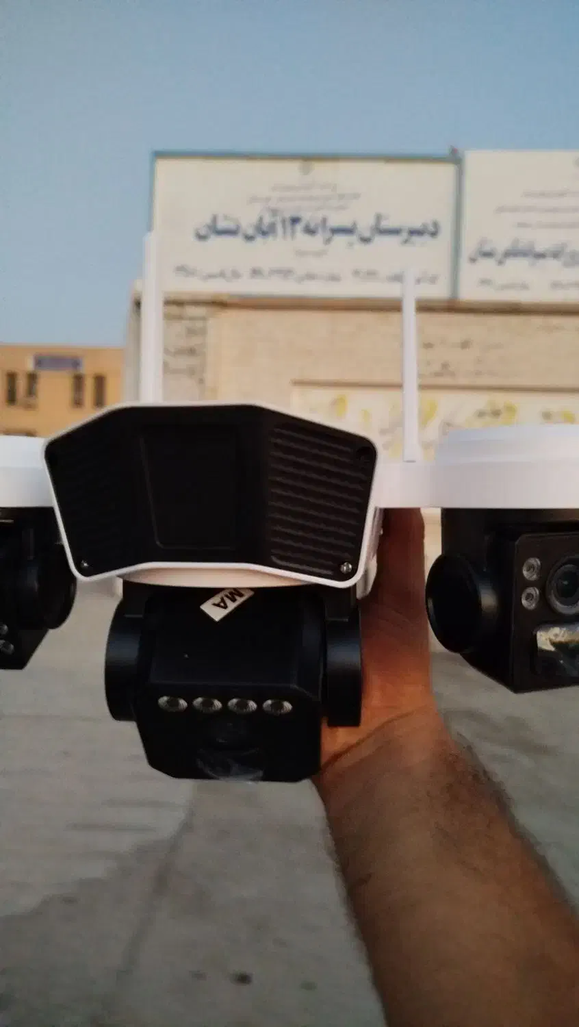 دوربین ۳ لنزه سیمکارتی بدون برق|دوربین مداربسته|بهبهان, |دیوار