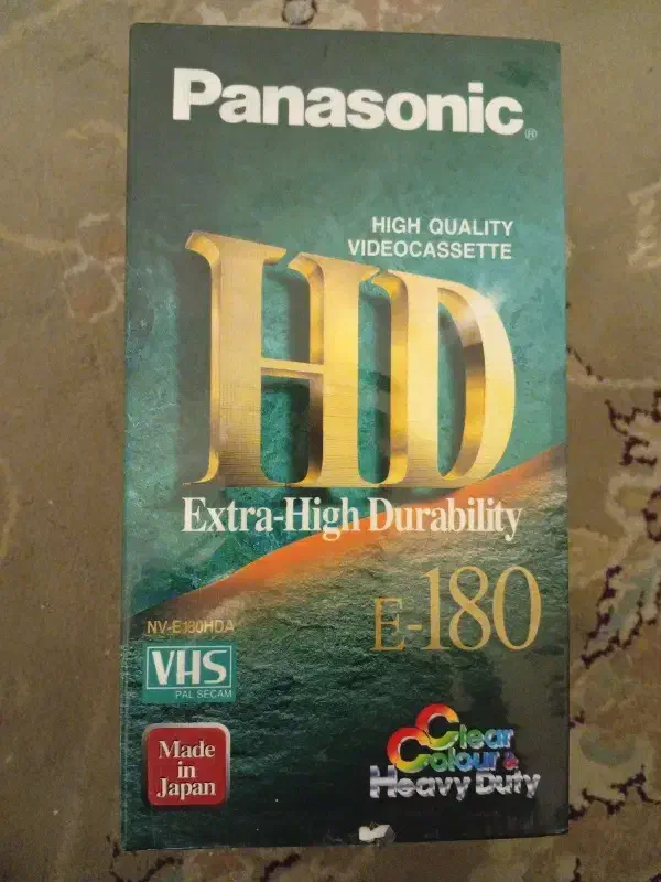 نوار ویدئویی پاناسونیک 180دقیقه ای|پخش‌کننده DVD و ویدیو|اصفهان, بهارستان|دیوار