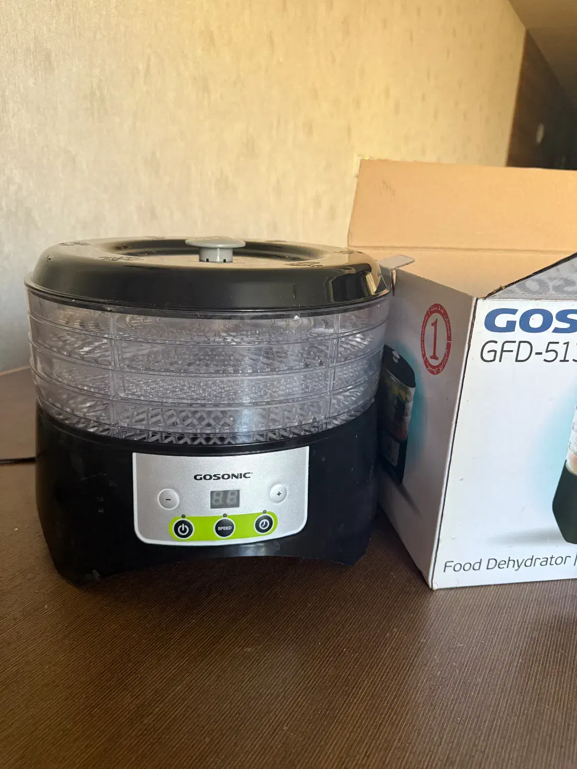 میوه و سبزی خشک کن گوسونیک مدل GFD-513|سایر لوازم برقی|شیراز, قدوسی غربی|دیوار