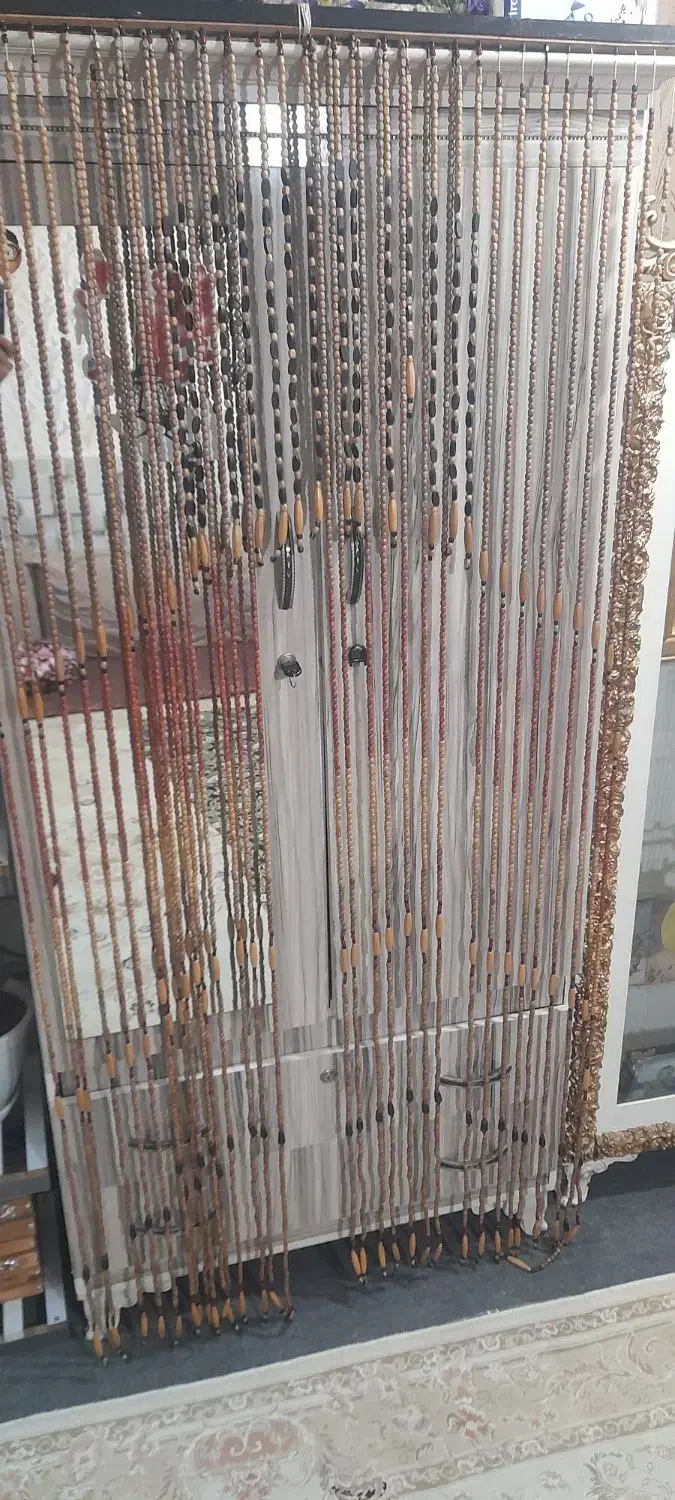 پرده دست سازمنجوق|پرده، رانر، رومیزی|ارومیه, |دیوار