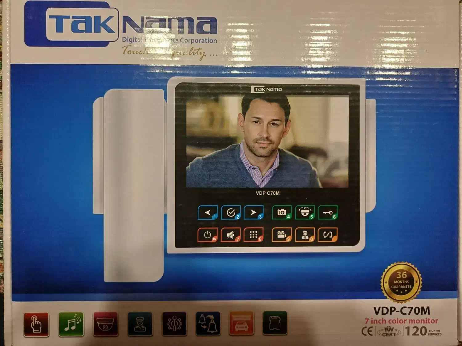 آیفون تک نما مدل C70M با 3 سال گارانتی ،|دوربین مداربسته|اندیشه, اندیشه فاز ۳|دیوار