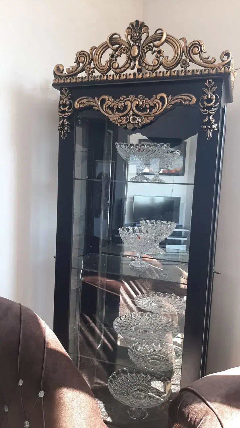 بوفه و ویترین|بوفه، ویترین، کنسول|بوئین زهرا, |دیوار