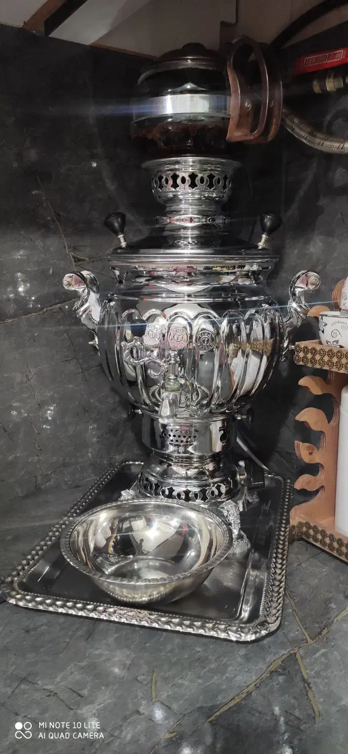 سماور گازی|قوری، کتری، قهوه‌ساز دستی|کرج, اسلام‌آباد|دیوار