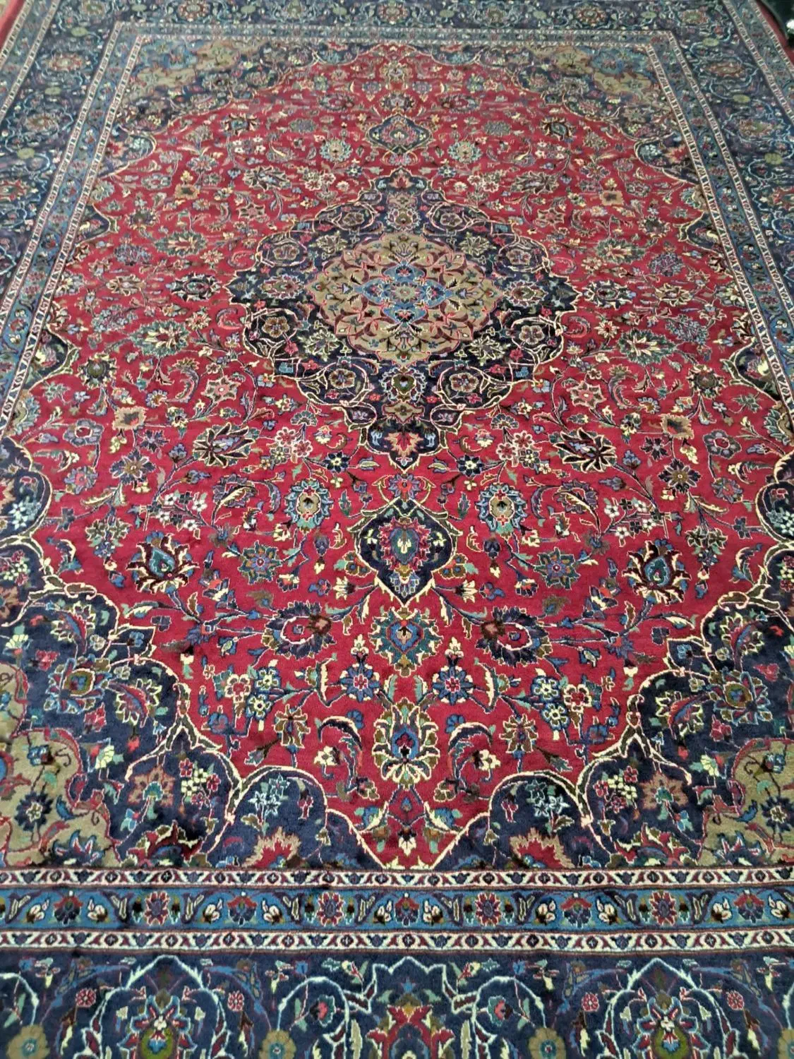 یک عدد فرش مشهد|فرش|بناب, |دیوار