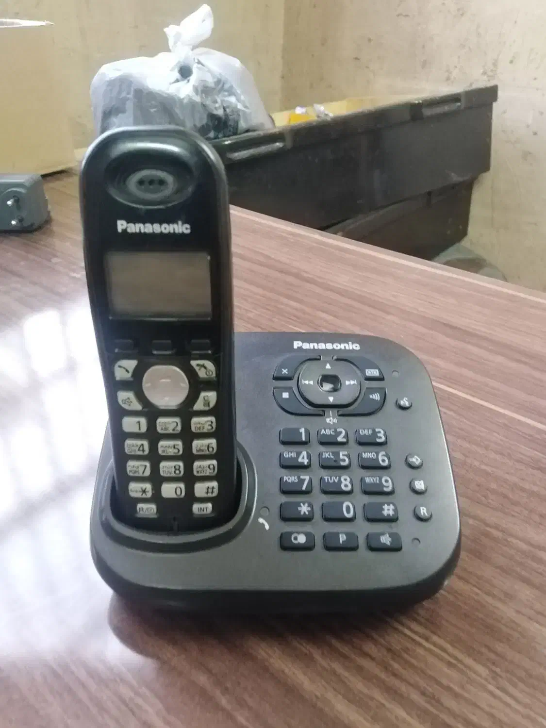 تلفن بیسیم پاناسونیک|تلفن رومیزی|سمنان, |دیوار