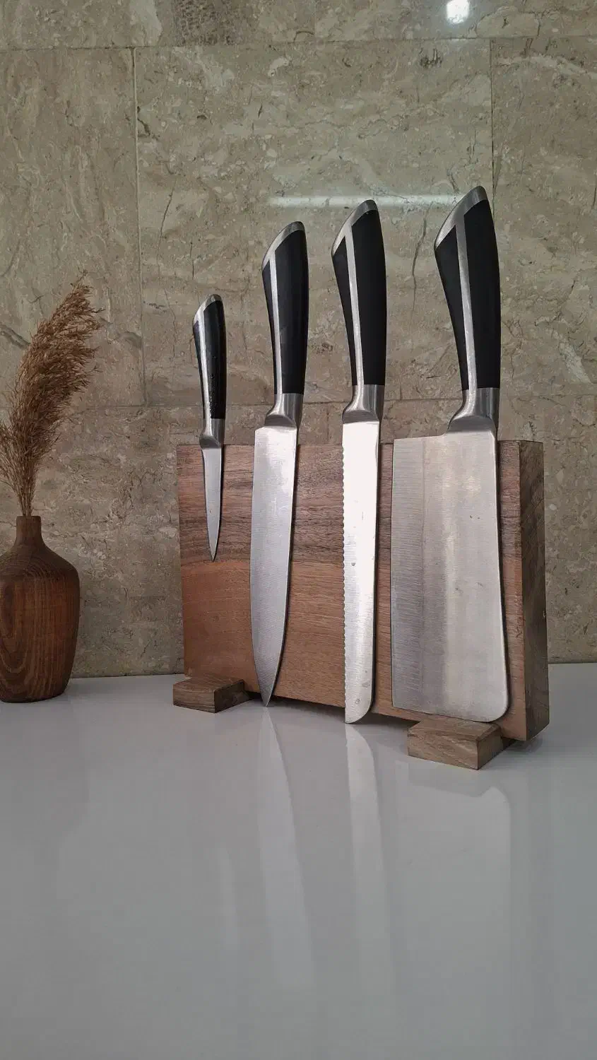 طراحی و ساخت محصولات چوبی سفارشی|کتابخانه، شلف، قفسه‌های دیواری|آباده, |دیوار