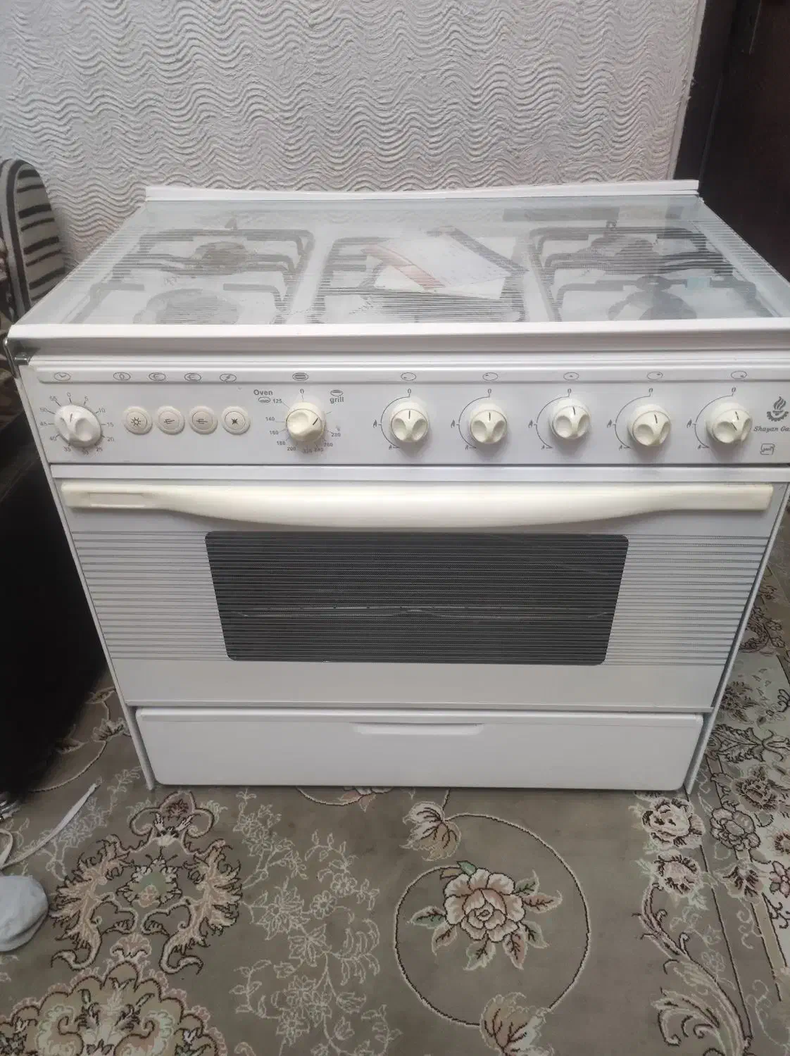 اجاق گاز ۵شعله فردار|اجاق گاز و لوازم برقی پخت‌وپز|محمدشهر, ولدآباد|دیوار