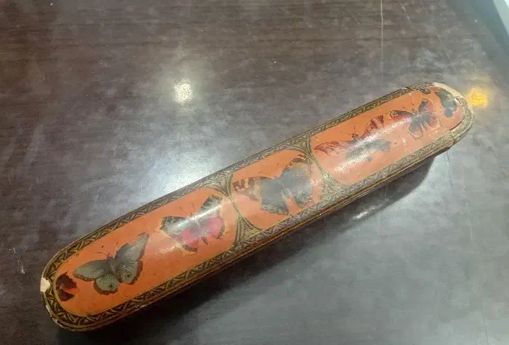 قلمدان قاجاری کهنه نقره|کلکسیون اشیاء عتیقه|تهران, فردوسی|دیوار