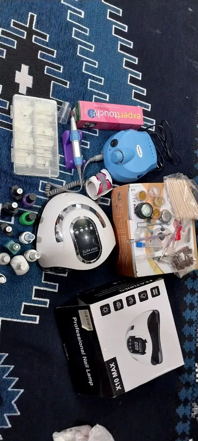 وسایل کاشت ناخن|آرایشی، بهداشتی، درمانی|اهواز, کمپلو شمالی|دیوار