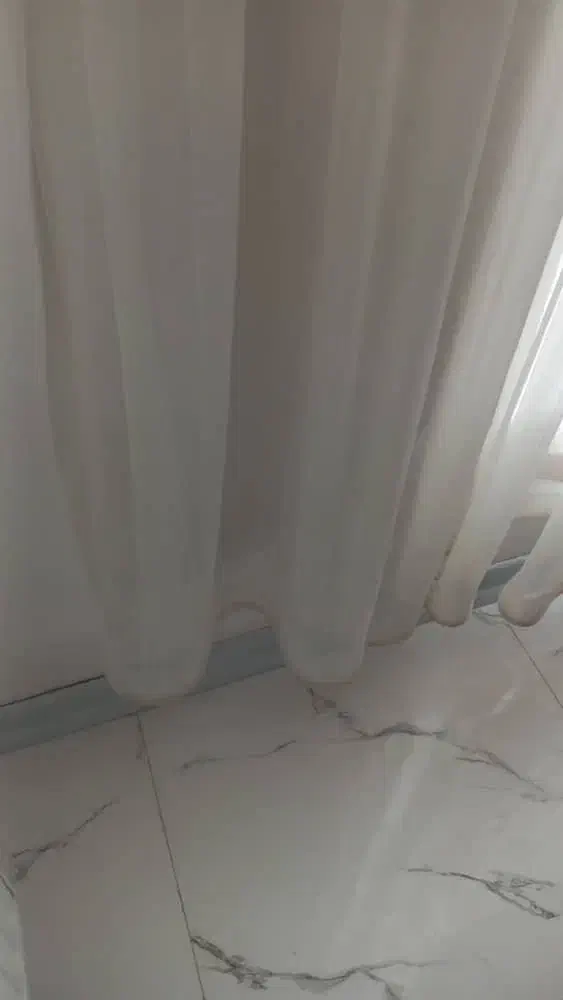 پرده حریر ساده|پرده، رانر، رومیزی|ابرکوه, |دیوار