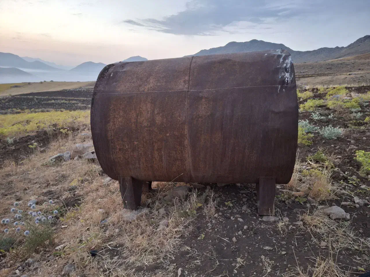 تانکر آب ۱۲ بشکه|مصالح و تجهیزات ساختمان|نورآباد, |دیوار