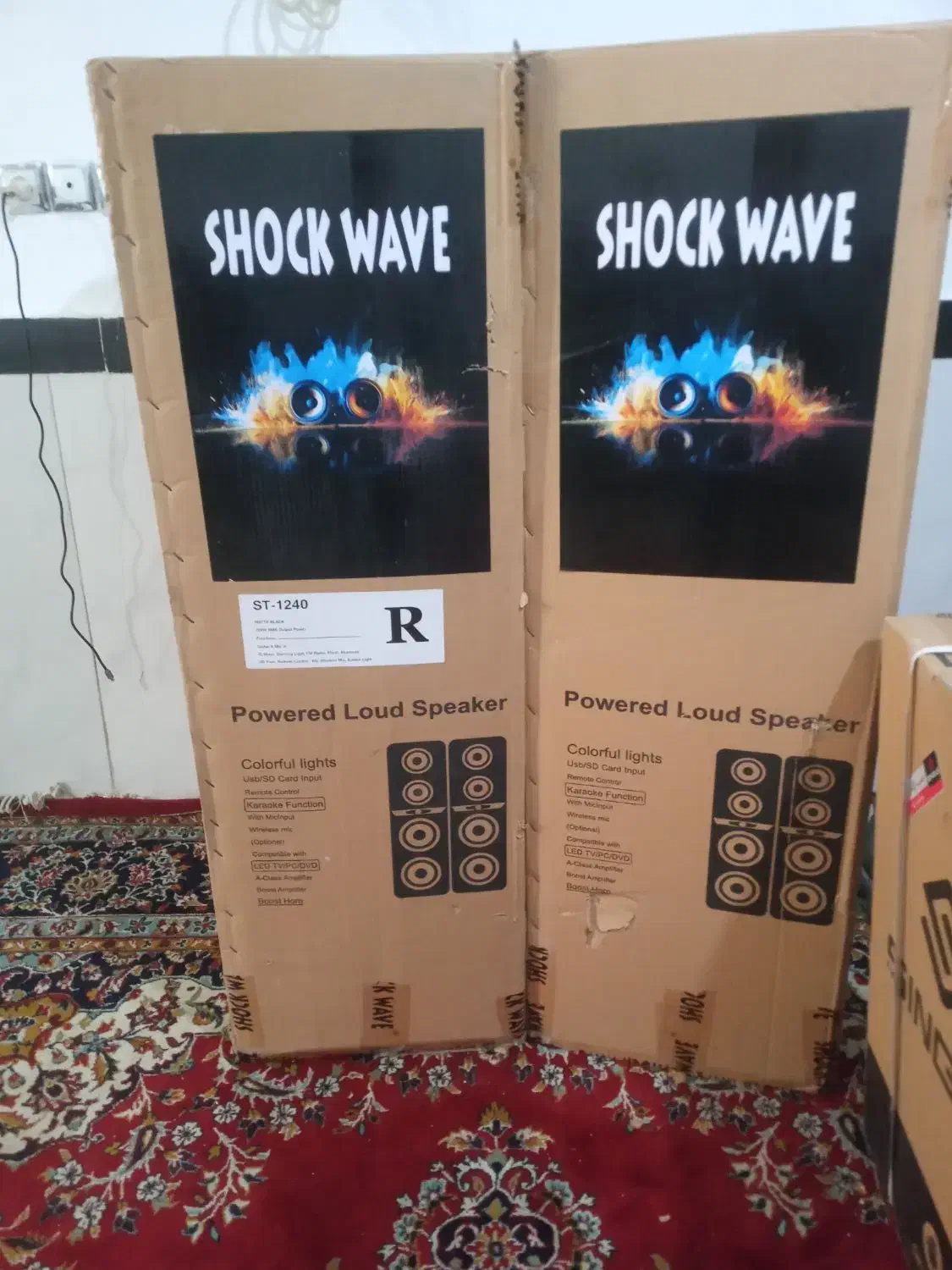 سلام یه جفت اسپیکر به فروش می‌رسد|سیستم صوتی خانگی|مشهد, تبادکان|دیوار