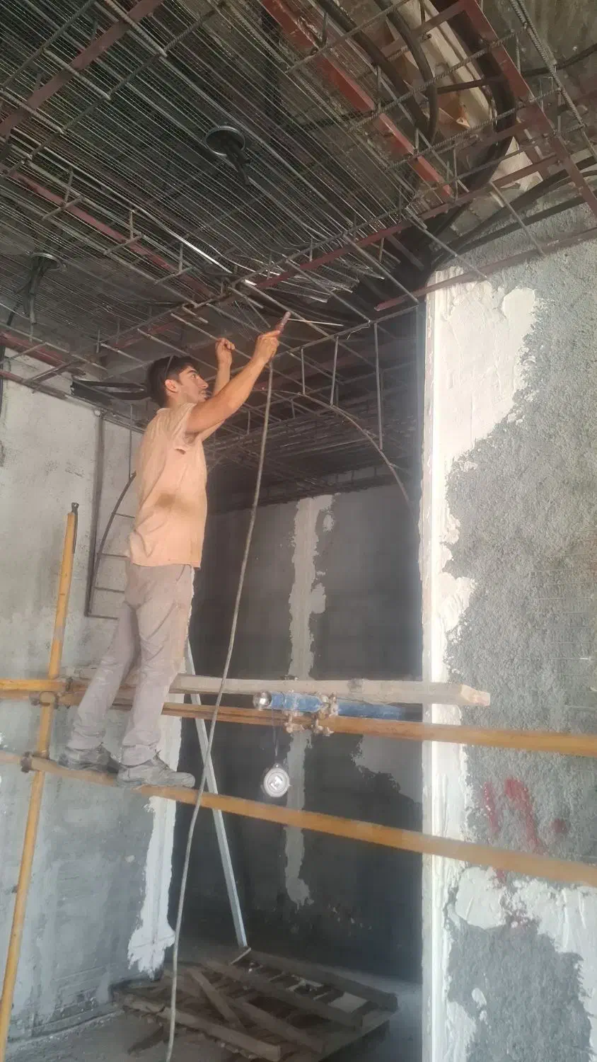 کلیه جوشکاری ورابیتس کاری  وال پست رابیتس کوب|خدمات پیشه و مهارت|شیراز, فرهنگ شهر|دیوار